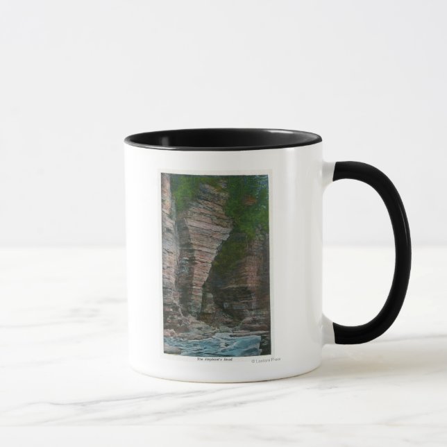 View of the Elephant's Head Mug (Right)
