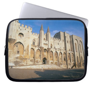 View of the entrance facade of the Palace (photo) Laptop Sleeve