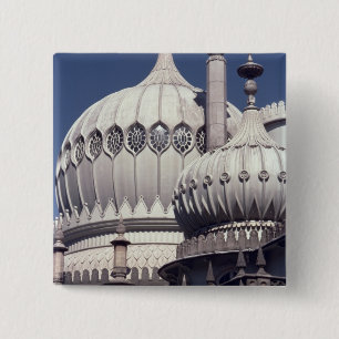 View of the exterior, 1815-23 15 cm square badge