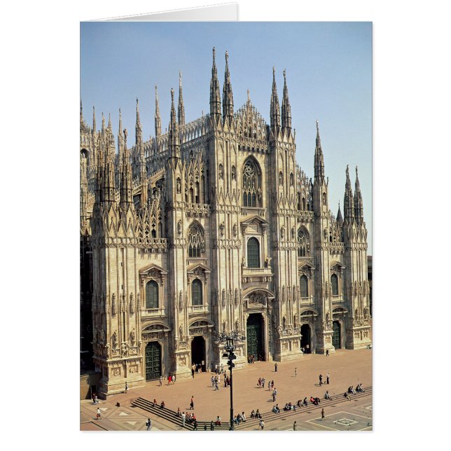 View of the facade, begun 1386 (Front)