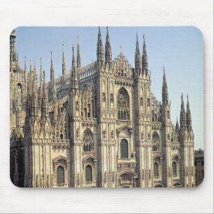 View of the facade, begun 1386 mouse pad