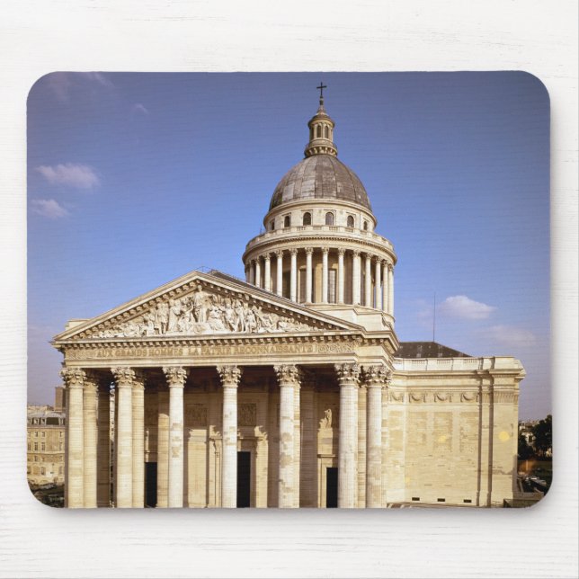 View of the facade, built 1757-90 mouse pad (Front)