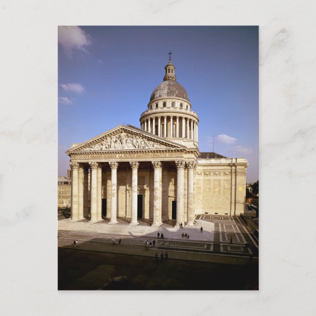 View of the facade, built 1757-90 postcard (Front)