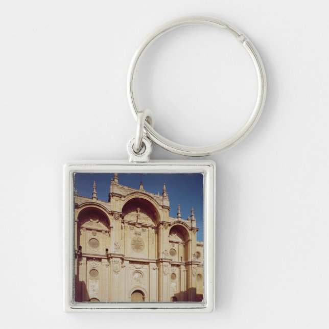 View of the facade, completed in 1667 key ring (Front)