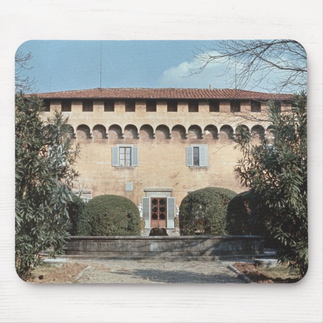 View of the facade, designed for Cosimo Mouse Pad (Front)