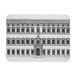 View of the facade of the Lateran Palace, Rome, co Magnet