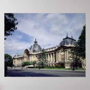 View of the facade of the Petit-Palais Poster