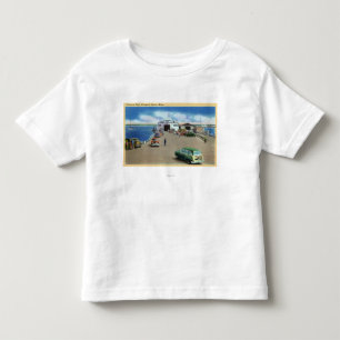 View of the Ferry at the Pier Toddler T-Shirt