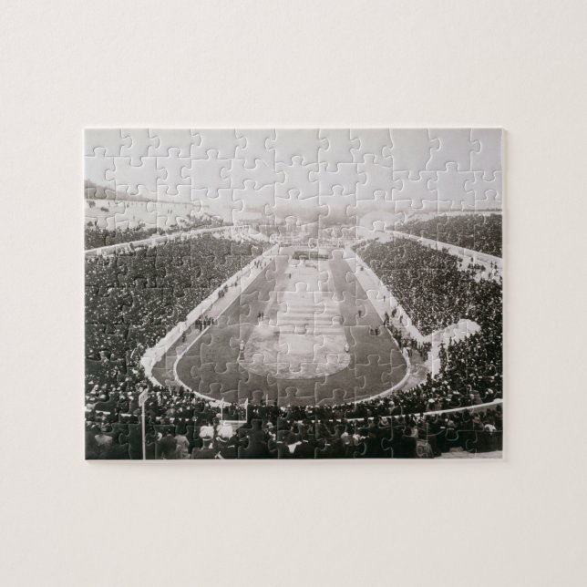 View of the first official Olympic Games in Athens Jigsaw Puzzle (Horizontal)