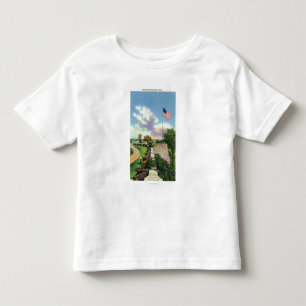 View of the Flag Bastion and South Wall Toddler T-Shirt