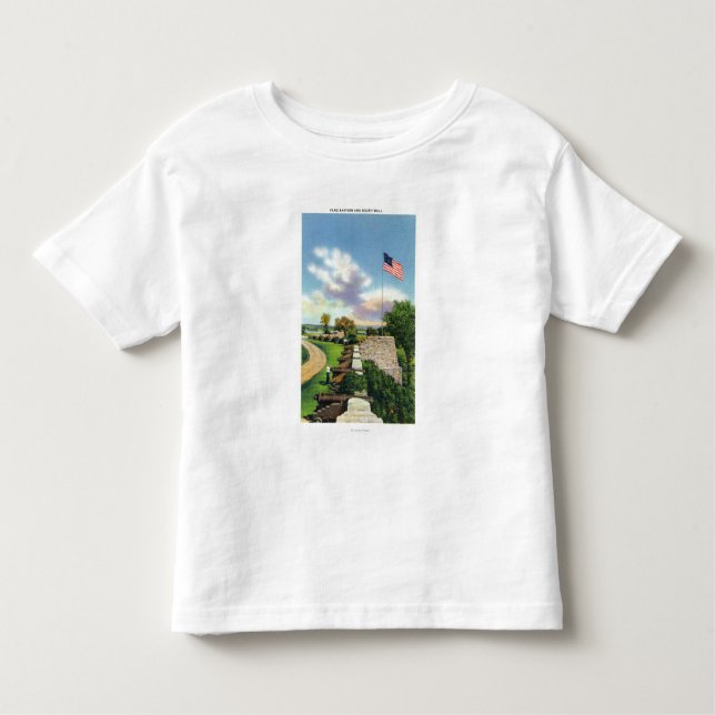 View of the Flag Bastion and South Wall Toddler T-Shirt (Front)