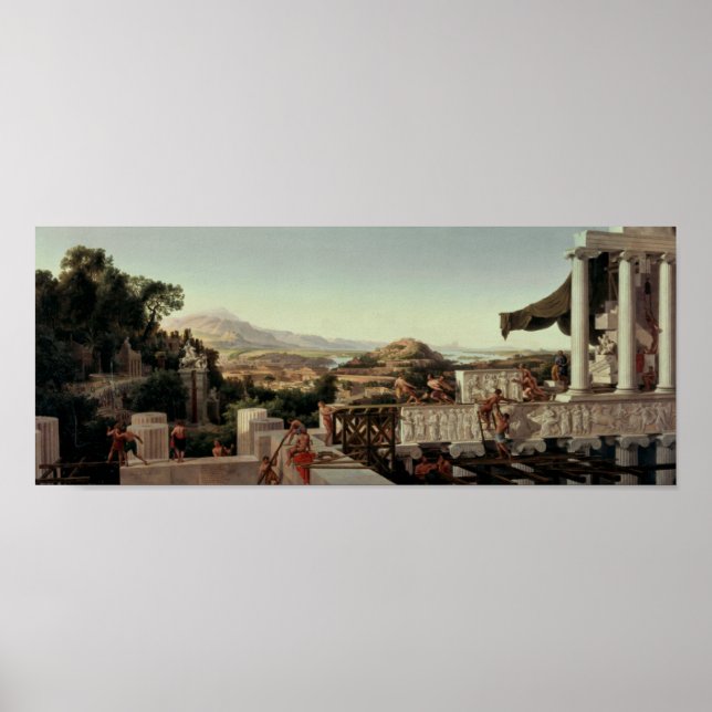 View of the Flower of Greece Poster (Front)