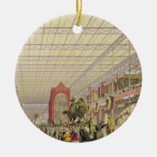 View of the Foreign Nave of the Great Exhibition o Ceramic Tree Decoration