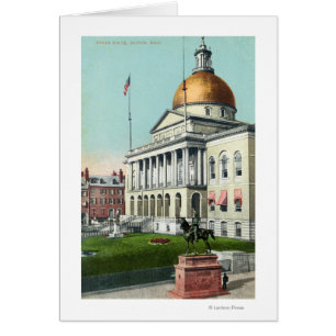 View of the Front Lawn of the State House