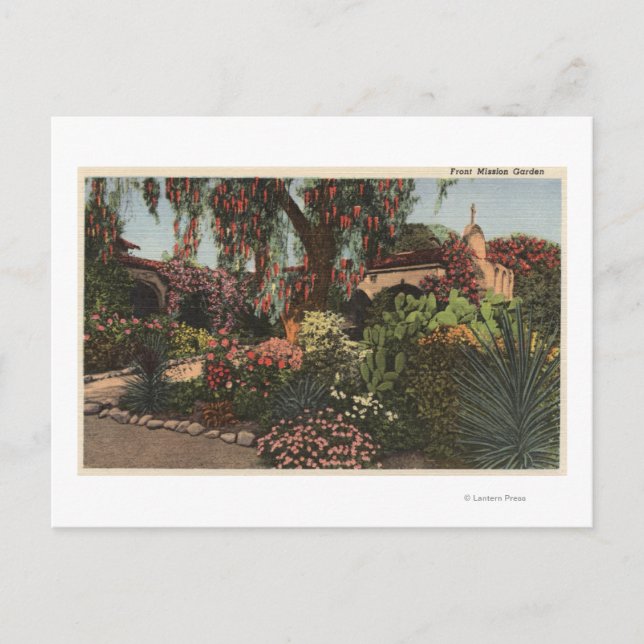 View of the Front Mission Garden Postcard (Front)