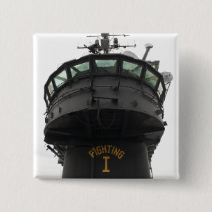 View of the front section of the superstructure 15 cm square badge