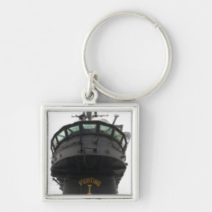 View of the front section of the superstructure key ring
