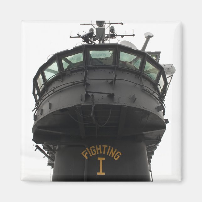 View of the front section of the superstructure magnet (Front)