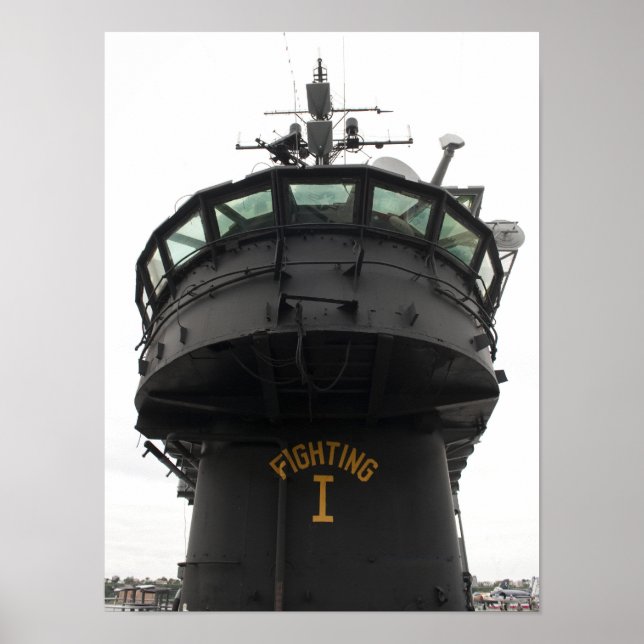 View of the front section of the superstructure poster (Front)