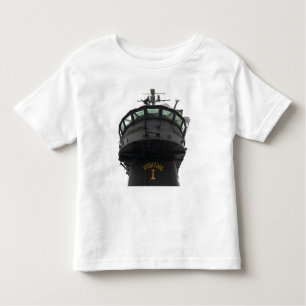 View of the front section of the superstructure toddler T-Shirt