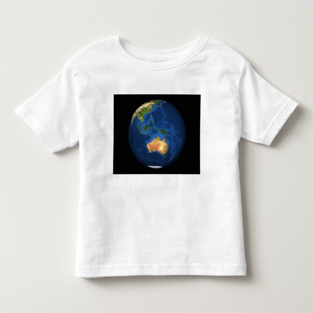 View of the full Earth showing Indonesia, Ocean Toddler T-Shirt (Front)
