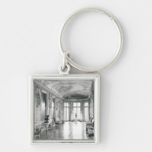 View of the Galerie d'Hercule, designed in 1640 Key Ring