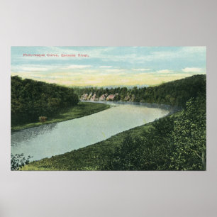 View of the Genesee River Poster