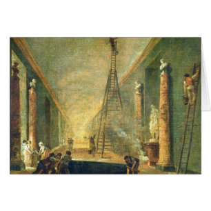 View of the Grand Gallery of the Louvre