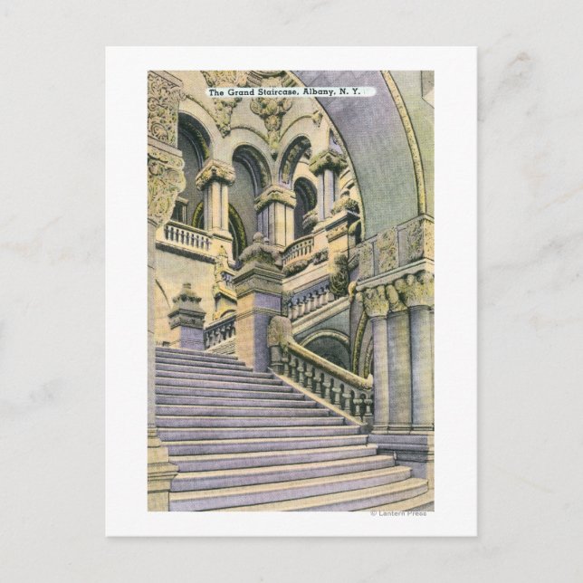 View of the Grand Staircase Postcard (Front)