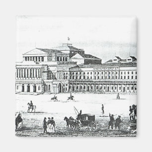 View of the Grand Theatre, Warsaw Magnet