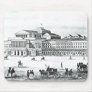 View of the Grand Theatre, Warsaw Mouse Pad