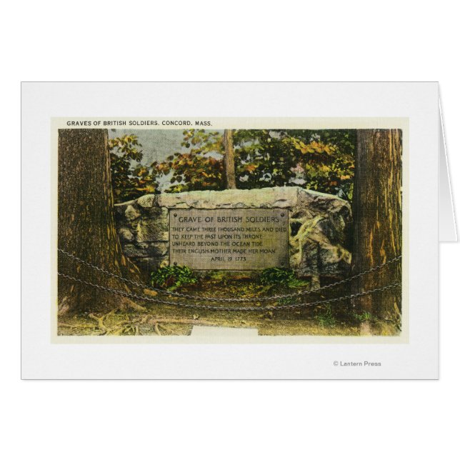 View of the Grave of British Soldiers (Front Horizontal)