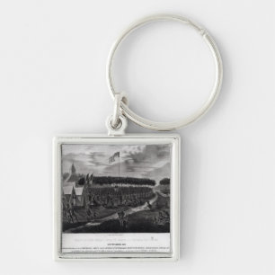 View of the Great Treaty Held at Prairie du Key Ring