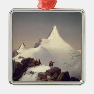 View of the 'Grossglockner' mountain Metal Ornament
