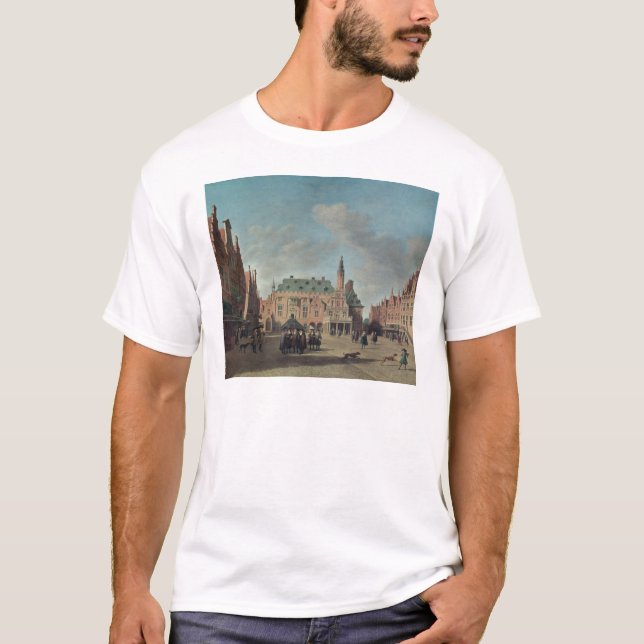 View of the Grote Markt in Haarlem T-Shirt (Front)