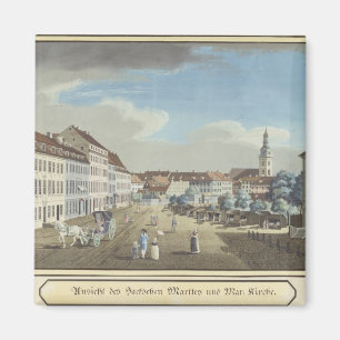 View of the Hackescher Markt Magnet