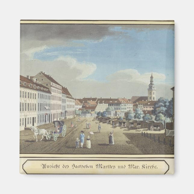 View of the Hackescher Markt Magnet (Front)