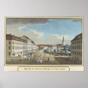 View of the Hackescher Markt Poster