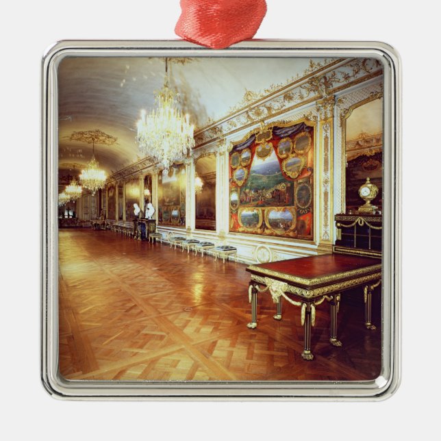 View of the Hall of Battles Metal Ornament (Front)