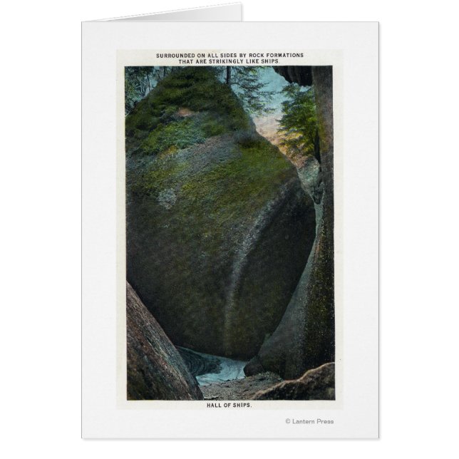 View of the Hall of Ships, Rock Formations (Front)