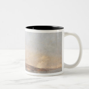 View of the Harbour of Sebastopol during the Crime Two-Tone Coffee Mug
