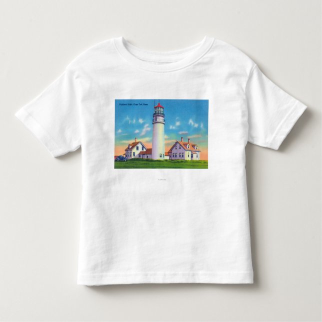 View of the Highland Lighthouse Toddler T-Shirt (Front)