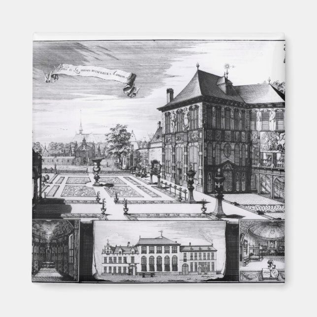 View of the Hilwerue House Magnet (Front)