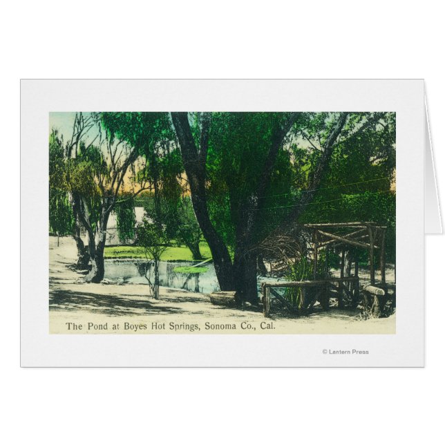 View of the Hot Springs Pond (Front Horizontal)