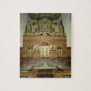 View of the Iconostasis, 1641 (photo) (see 137901 Jigsaw Puzzle