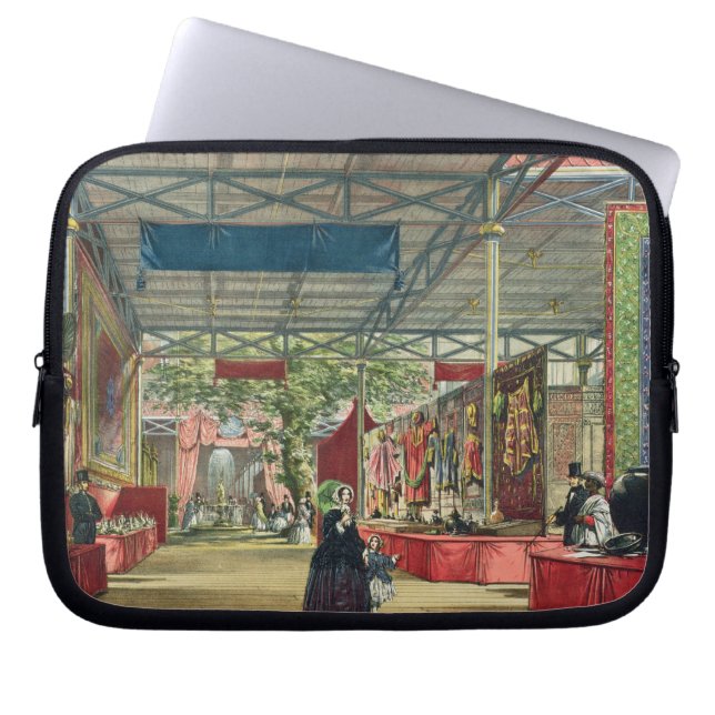 View of the India section of the Great Exhibition Laptop Sleeve (Front)