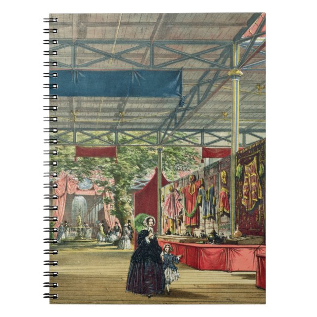 View of the India section of the Great Exhibition Notebook (Front)