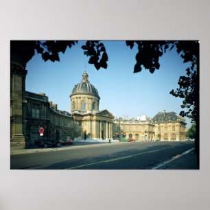 View of the Institut de France from the Quai Poster