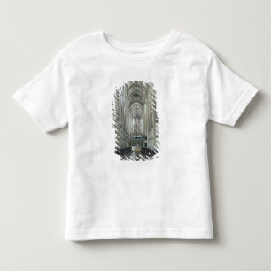 View of the interior looking east, begun 1230 toddler T-Shirt