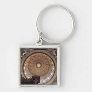 View of the interior of the dome key ring